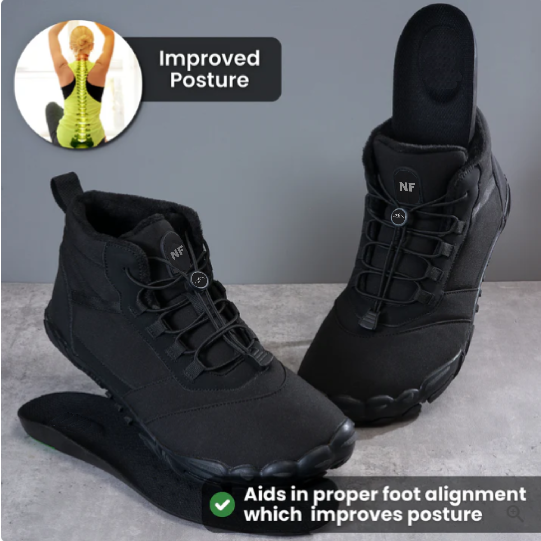 ORTHOPEDIC SOLES - Pain relieving and shock absorbing foot pads